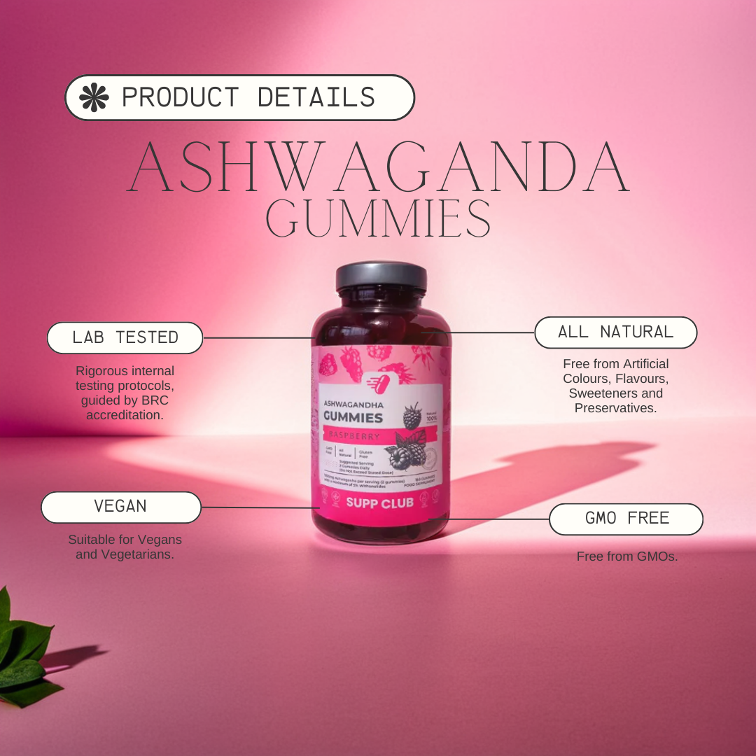 Ashwagandha Raspberry Gummies